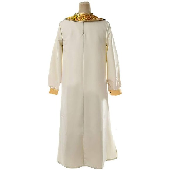 Aladdin Animation Arabian Prince Sultan Hat Cosplay Halloween Man Adam Costume - Picture 8 of 10